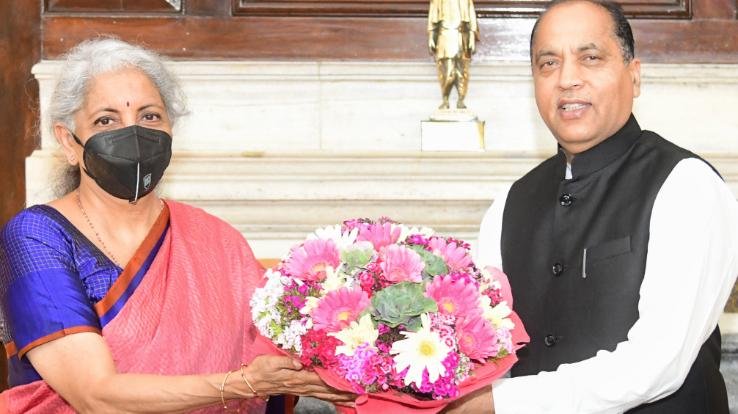 CM calls on Union Finance Minister in New Delhi