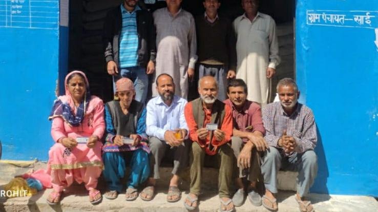 Ration depot opened in Sai Panchayat, representatives congratulated