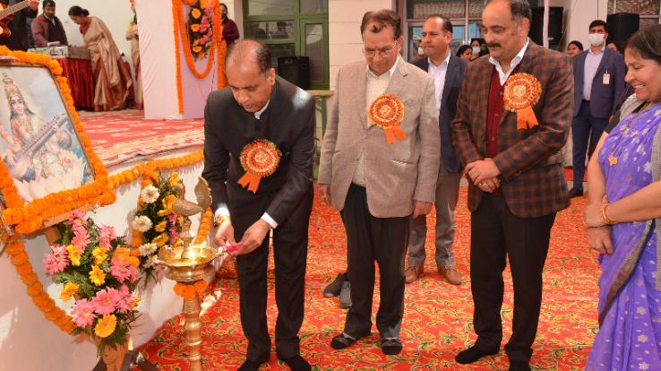 CM inaugurates newly constructed B-Block building at RKMV at a cost of six crores
