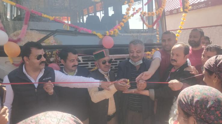 Public expressed gratitude to MLA Rohit Thakur for passing the road