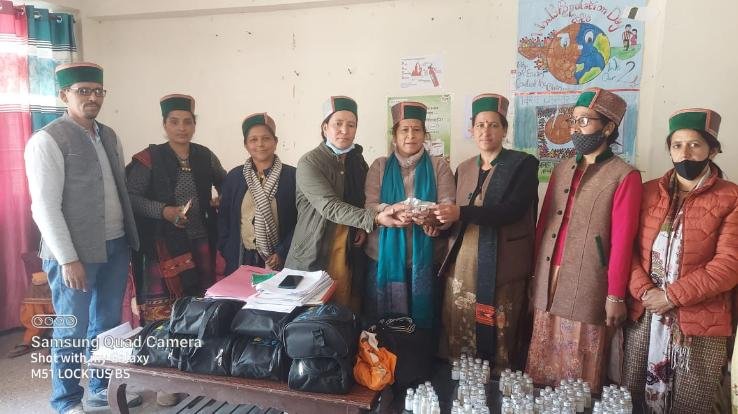 Organized one day training camp for women