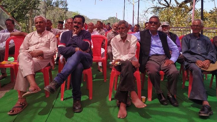 Organized training camp about natural farming and soil management