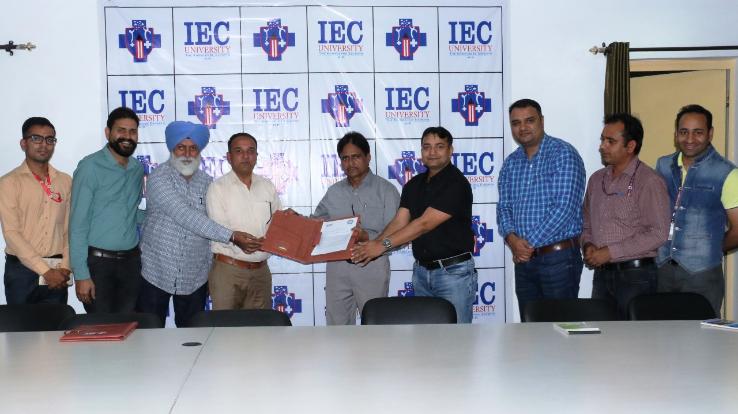 IEC University signed MoU with Nanakpur Polytechnic Institute