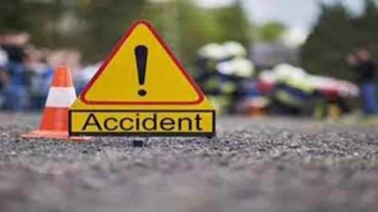 pickup collided with the tree, the rider's hand was chopped off