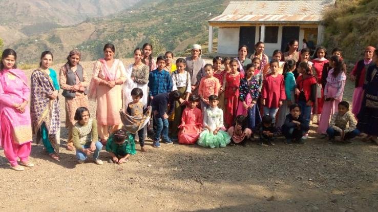 Students of 15 schools gave presentation in Sanch Sammelan