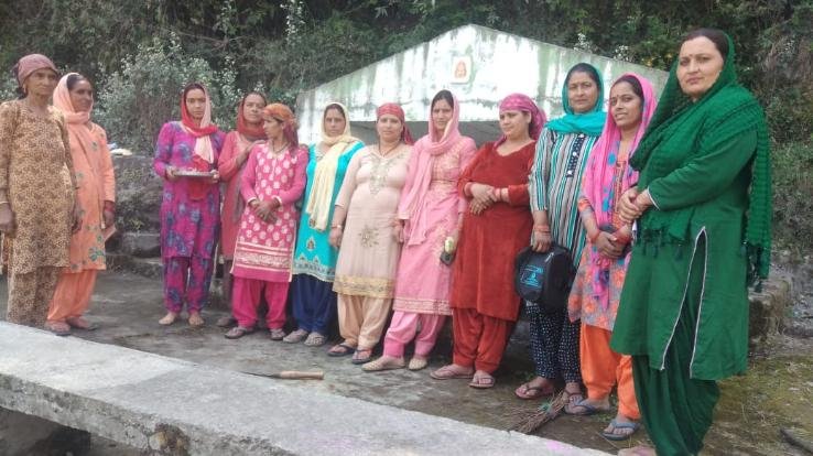 Organized cleanliness fortnight in Baga village