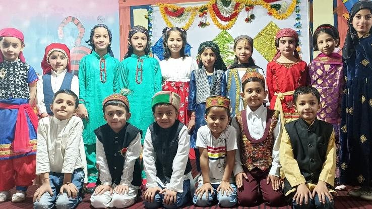 Students of Sai International School celebrated the festival of Baisakhi