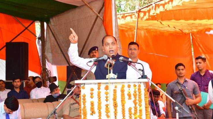 Chamba: CM presides over state level function at historic Chamba Chaugan