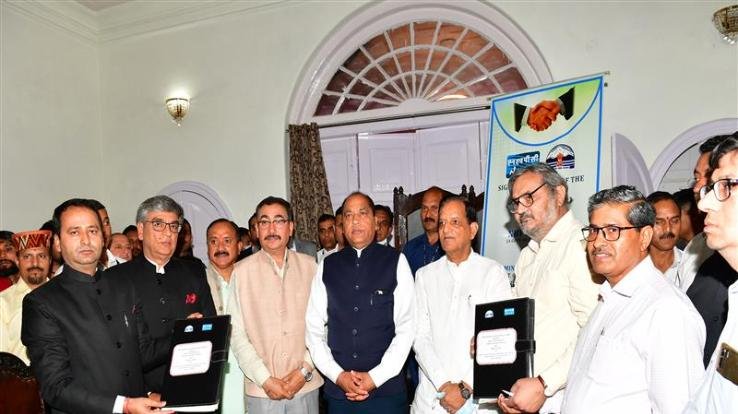 MoU signed between HP and NHPC for Pilot Green Hydrogen mobility station at Chamba