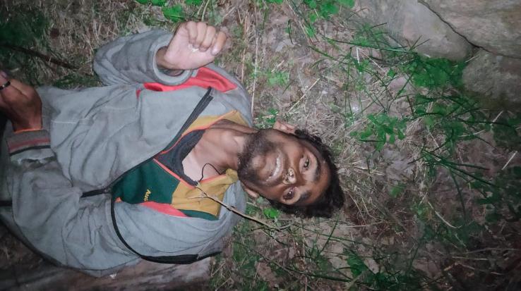 Police recovered the body of an unidentified person in Purvanni village