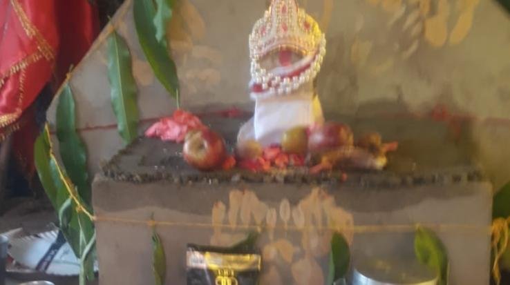 Kunihar: The idol of Kshetrapal deity is seated in Jabal