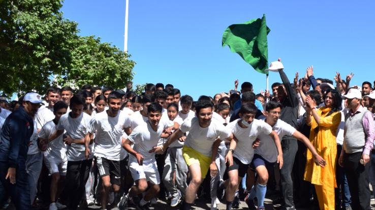 Cycle rally started from Ridge, Additional Deputy Commissioner gave green signal