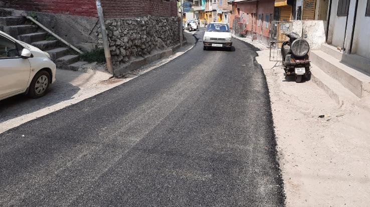 The road has finally been built