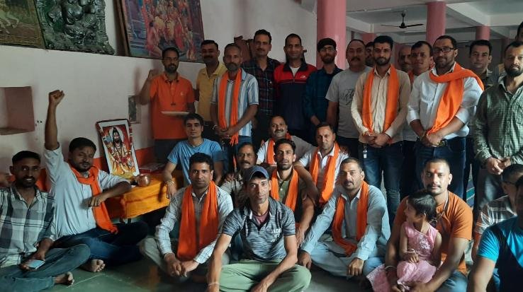 Parshuram Jayanti celebrated in Shiva temple