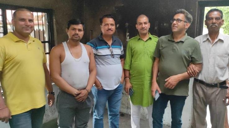 Traders of Dadasiba gave financial assistance