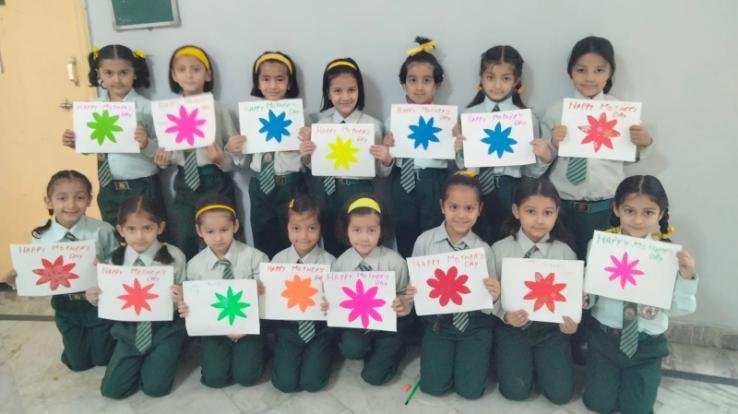 Mother's Day celebrated in Gurukul International Senior Secondary School