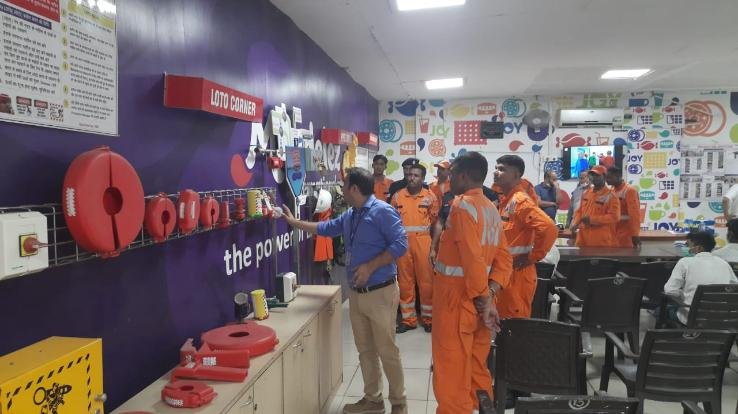  Real exercise done on disaster management