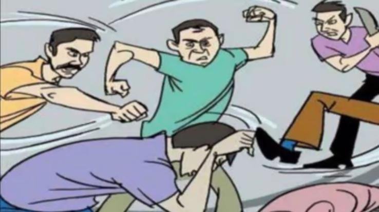 Friend broke his friend's head