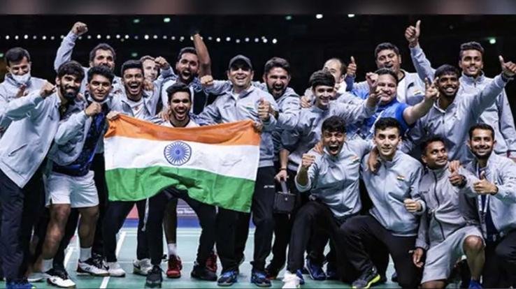 India created new history by winning the Thomas Cup