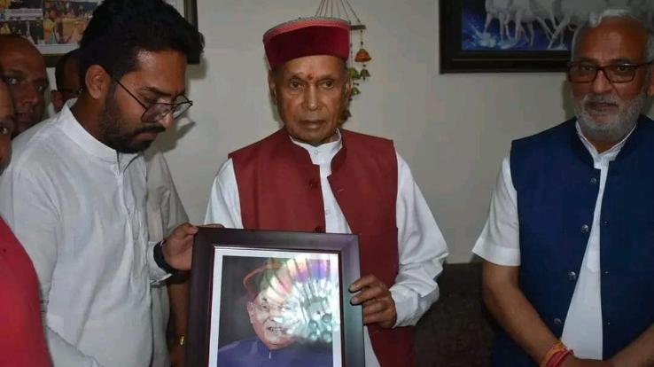  Former Chief Minister Prof. Dhumal, warm welcome