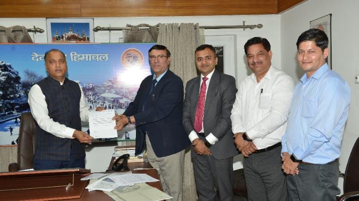 Delegation of Hinduja group met Chief Minister