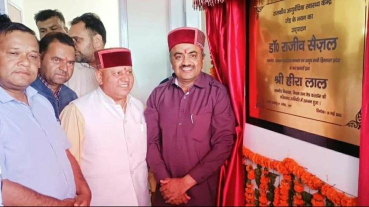 Dr. Rajeev Saijal inaugurated and laid foundation stone of health institutions in Karsog area
