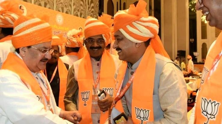 Prime Minister Narendra Modi gave the slogan of 'Har Ghar BJP, Har Garib Ka Kalyan'