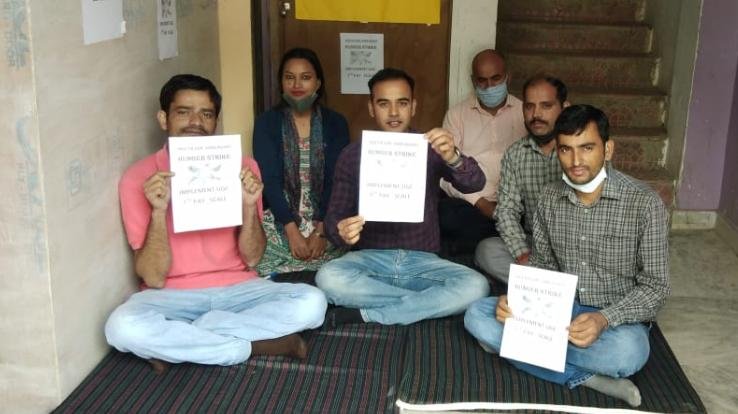 UGC unit fasted for non-fulfilment of demands in college