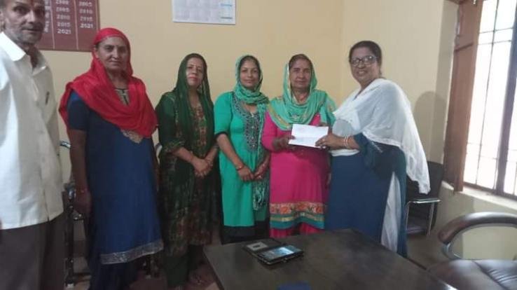 Om Prakash expressed his gratitude to the MLA and Pradhan for getting financial help