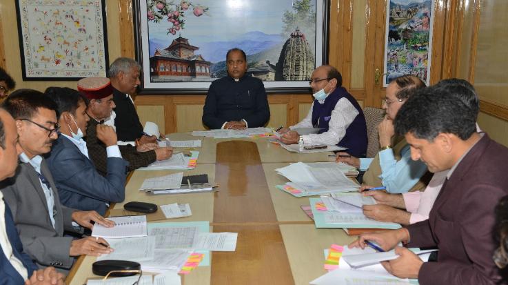  Chief Minister presided over the meeting related to hydroelectric projects