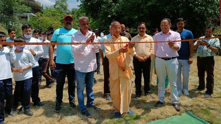 SDM Amit Guleria inaugurated the Sports Academy