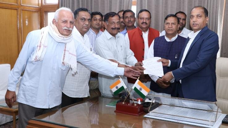 Delegation of Gujjar Samaj Kalyan Parishad met CM