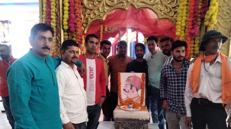 Celebrated the birth anniversary of Prithvi Raj Chauhan