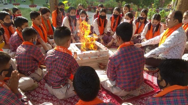 DAV Alampur celebrated 137th foundation day