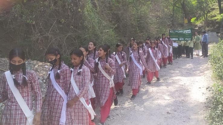 Environment Day celebrated in Bughar School