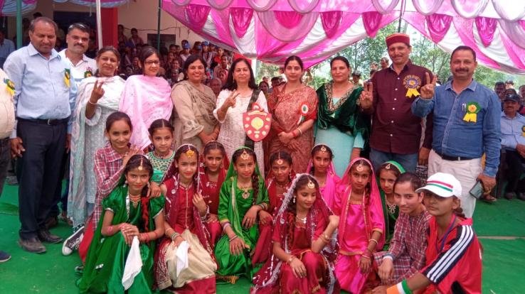 players of Sidhyani and Dasehra dominated the three-day Under-14 sports competition.