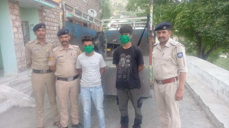 youth arrested in JCB machine breaker theft case