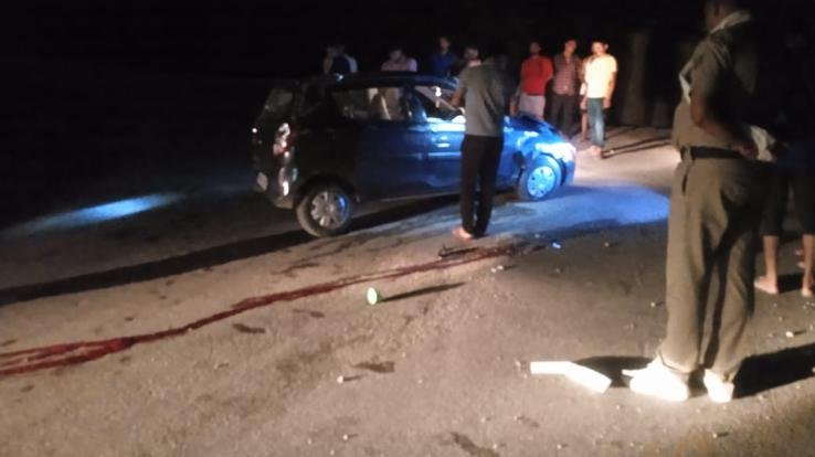 Alto accident, driver dies