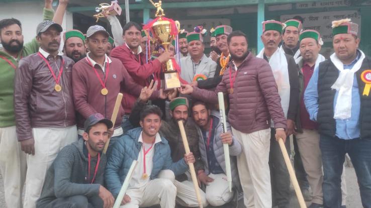 Star XI Club Dooni became the winner of the cricket competition held in Ropa