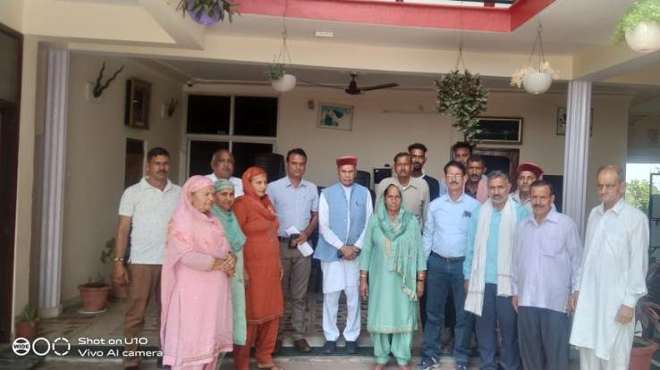 Dhumal Sahib, on your instructions, every house got a road