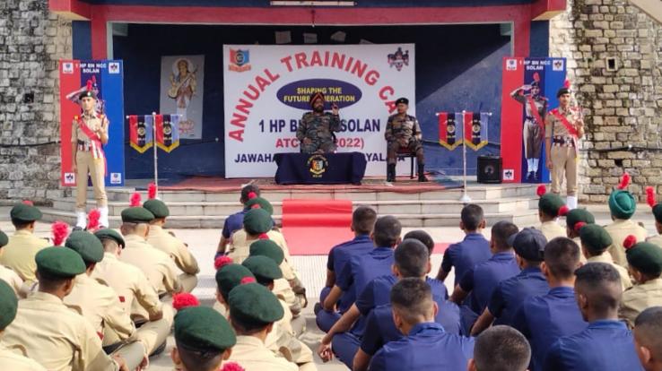25 NCC cadets of BL school are participating in the annual NCC camp