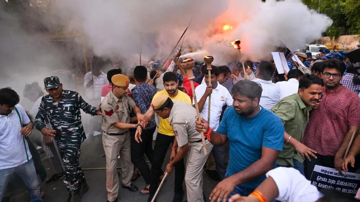 Angry youth have made the roads 'Agneepath'