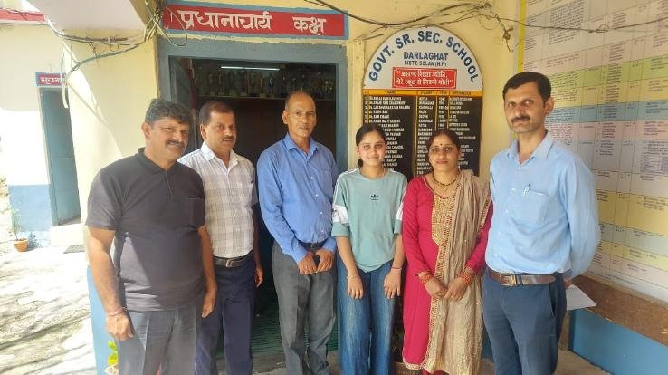 Prerna Thakur was the first in the result of deposit two