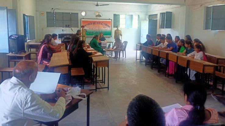 Block level youth parliament competition organized in school