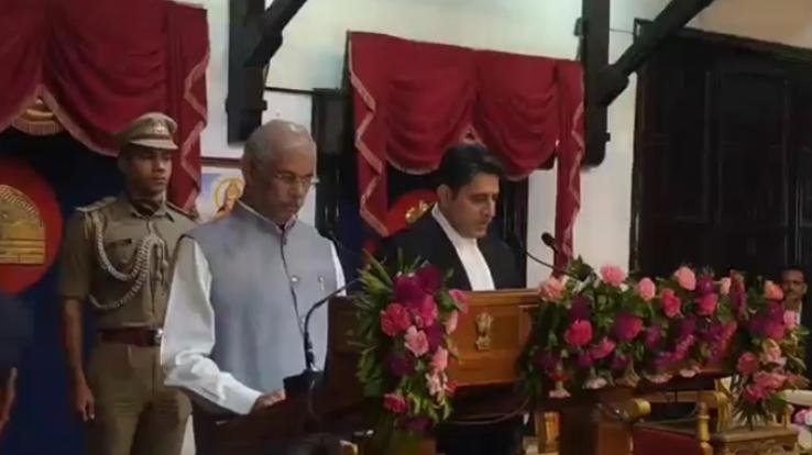 Justice Amjad A Sayeed took oath as the 27th Chief Justice of Himachal High Court