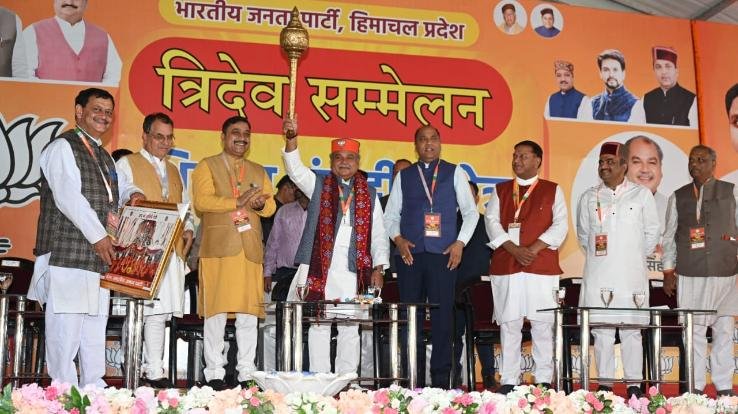 Brahma Vishnu Mahesh-Kashyap of BJP Tridev Party