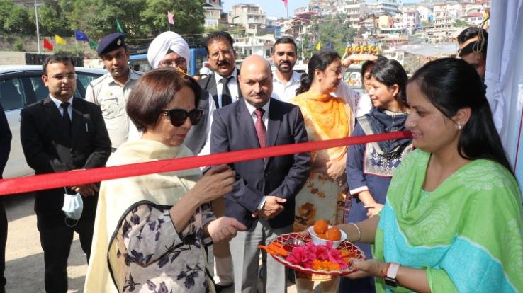 Legal stall set up in Thodo Maidan on the occasion of Shoolini Mela