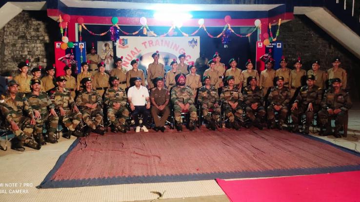 21 NCC cadets of Dhundan School participated in the training camp ATC-219