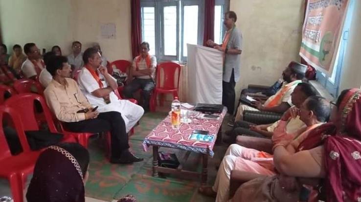 Scheduled Caste Morcha Mandal's exercise class training concluded