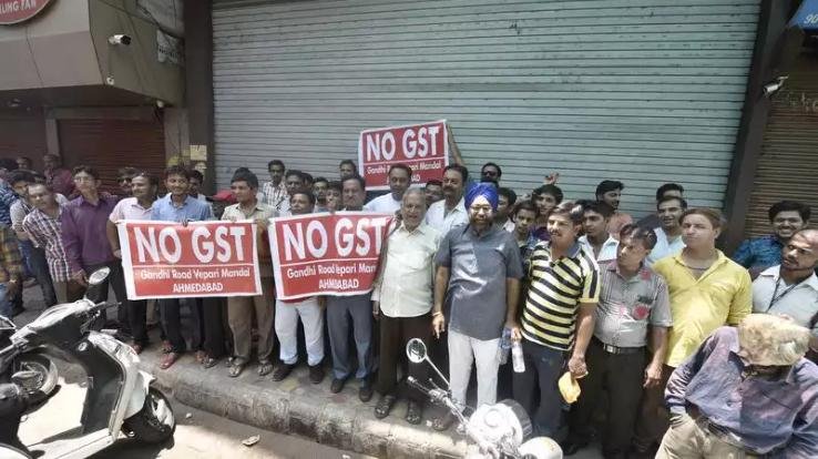 Food traders strike across the country today in protest against GST